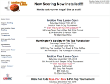 Tablet Screenshot of motionpluslanes.com